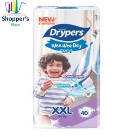 Drypers Wee Wee Dry Pants XXL 40s (15 kg+)